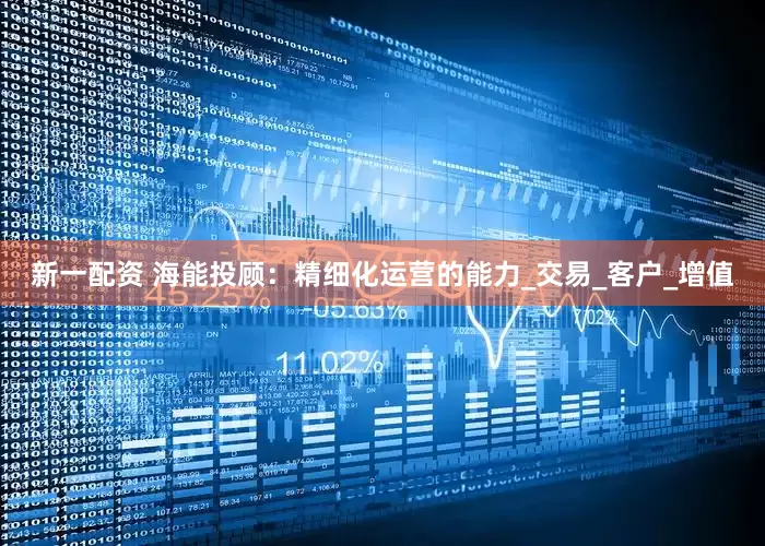 新一配资 海能投顾：精细化运营的能力_交易_客户_增值