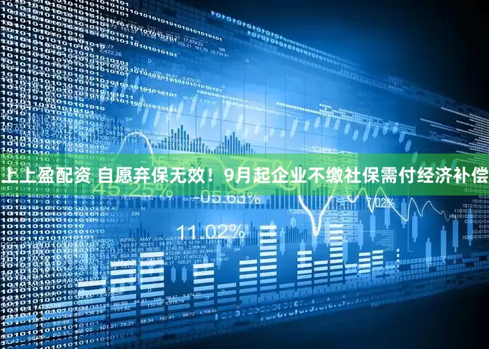 上上盈配资 自愿弃保无效！9月起企业不缴社保需付经济补偿